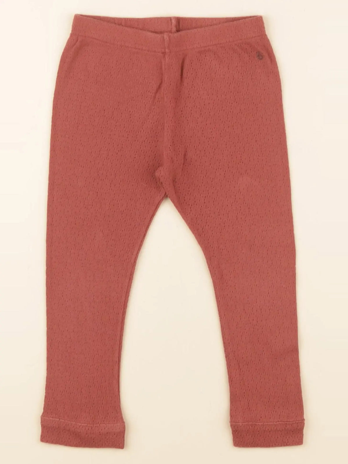 Petit Bateau - legging marron - 24 mois