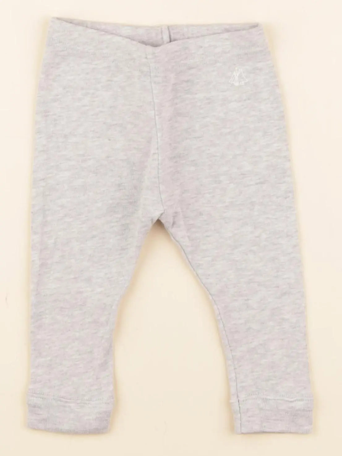 Petit Bateau - legging gris - 6 mois