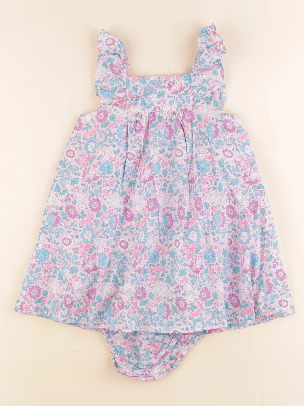 Jacadi - robe liberty multicolore - 3 ans