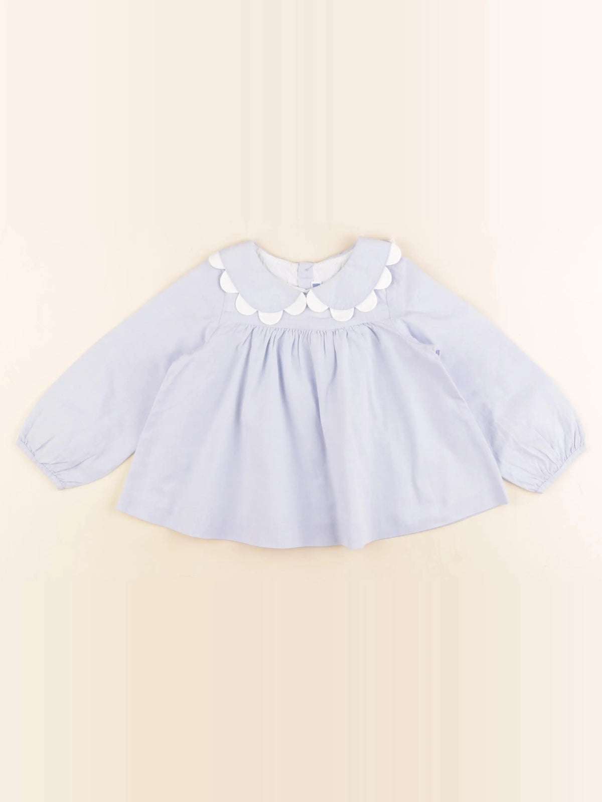 Jacadi - blouse bleu - 2 ans