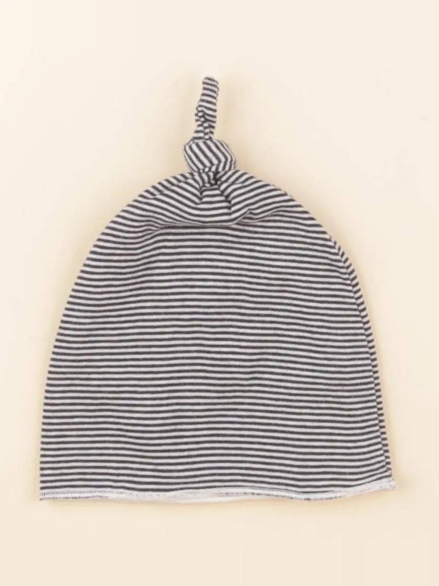 Petit Bateau - bonnet blanc, bleu - 3 mois