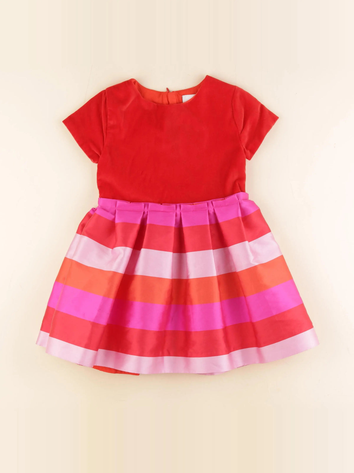 Jacadi - robe rouge, rose - 5 ans