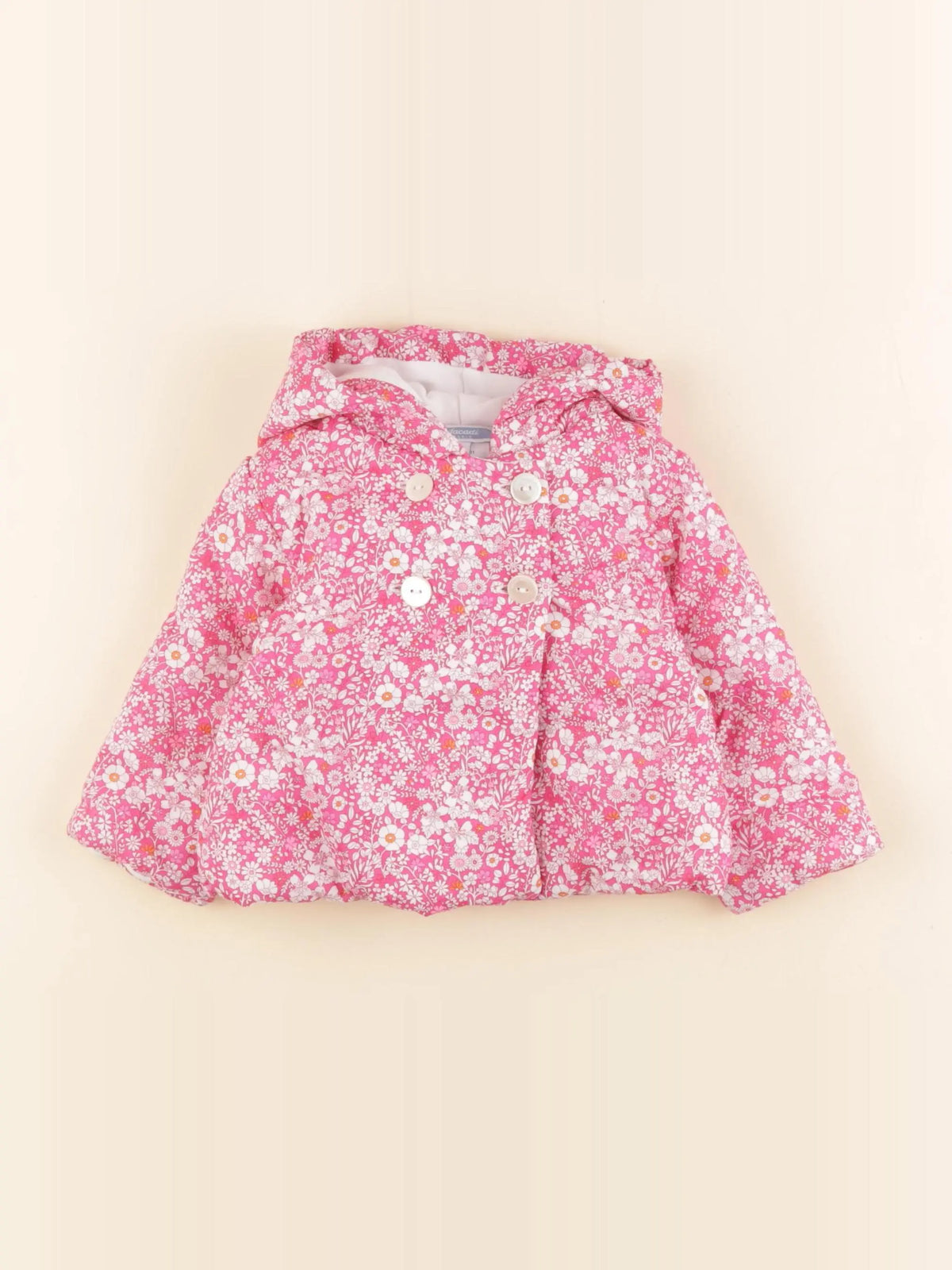 Jacadi - veste rose - 12 mois
