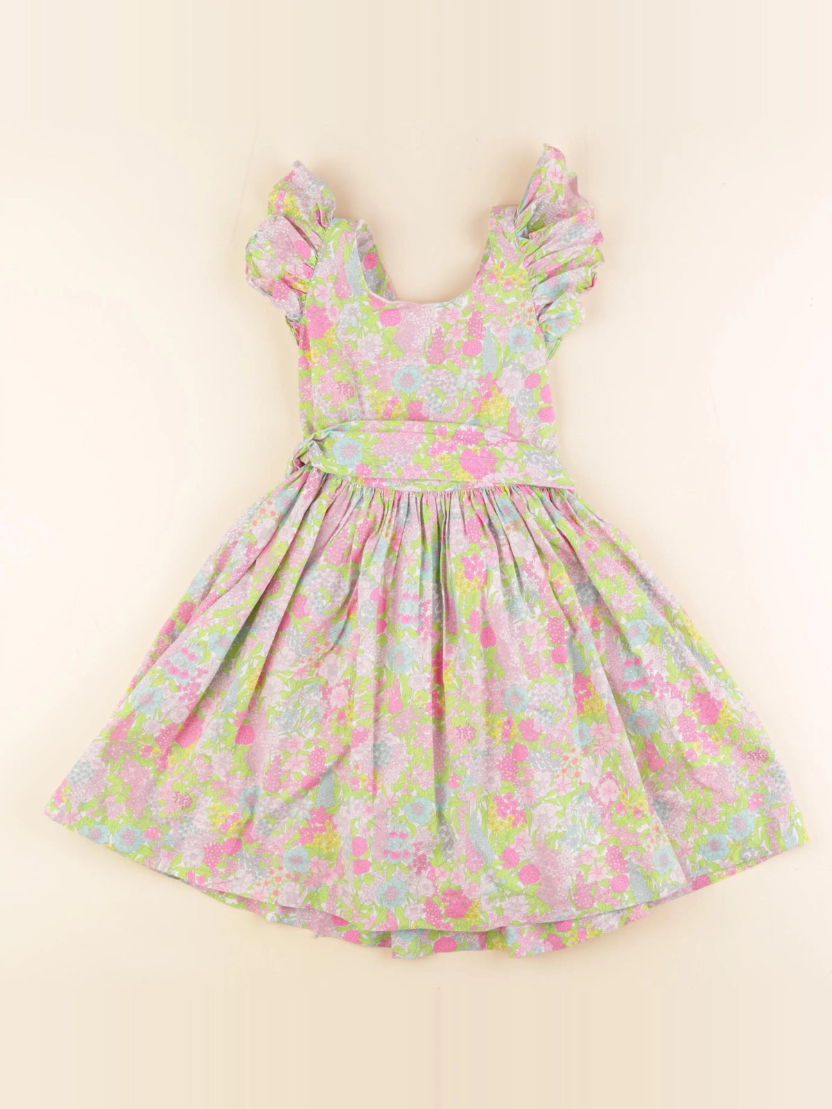 Jacadi - robe liberty multicolore - 6 ans