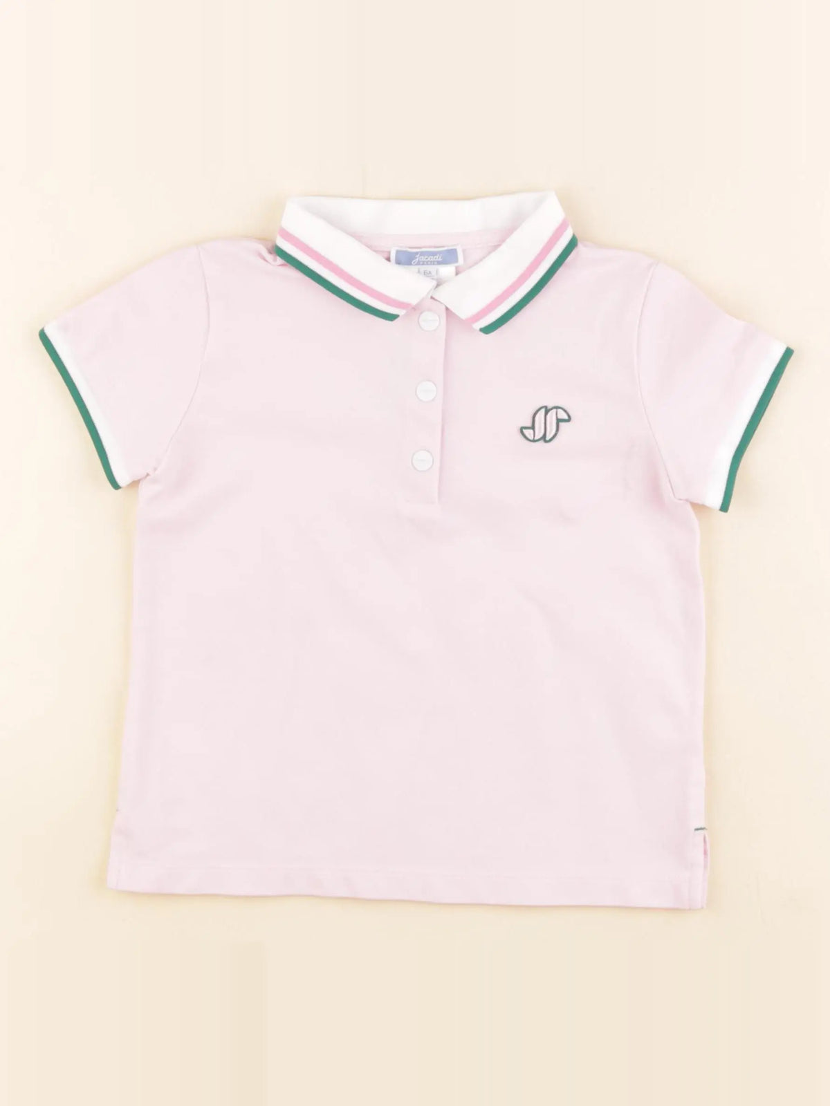 Jacadi - polo rose - 6 ans