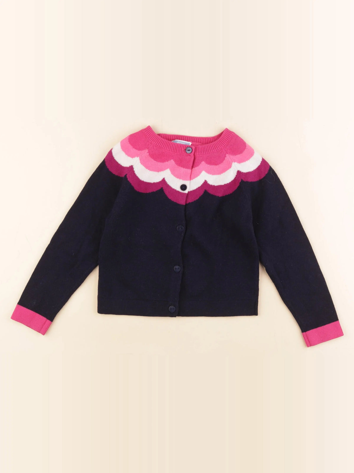 Jacadi - gilet bleu - 6 ans