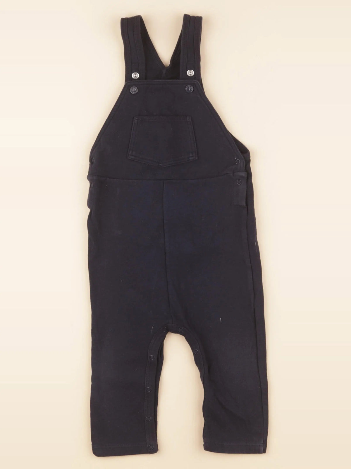 Petit Bateau - salopette bleu - 18 mois