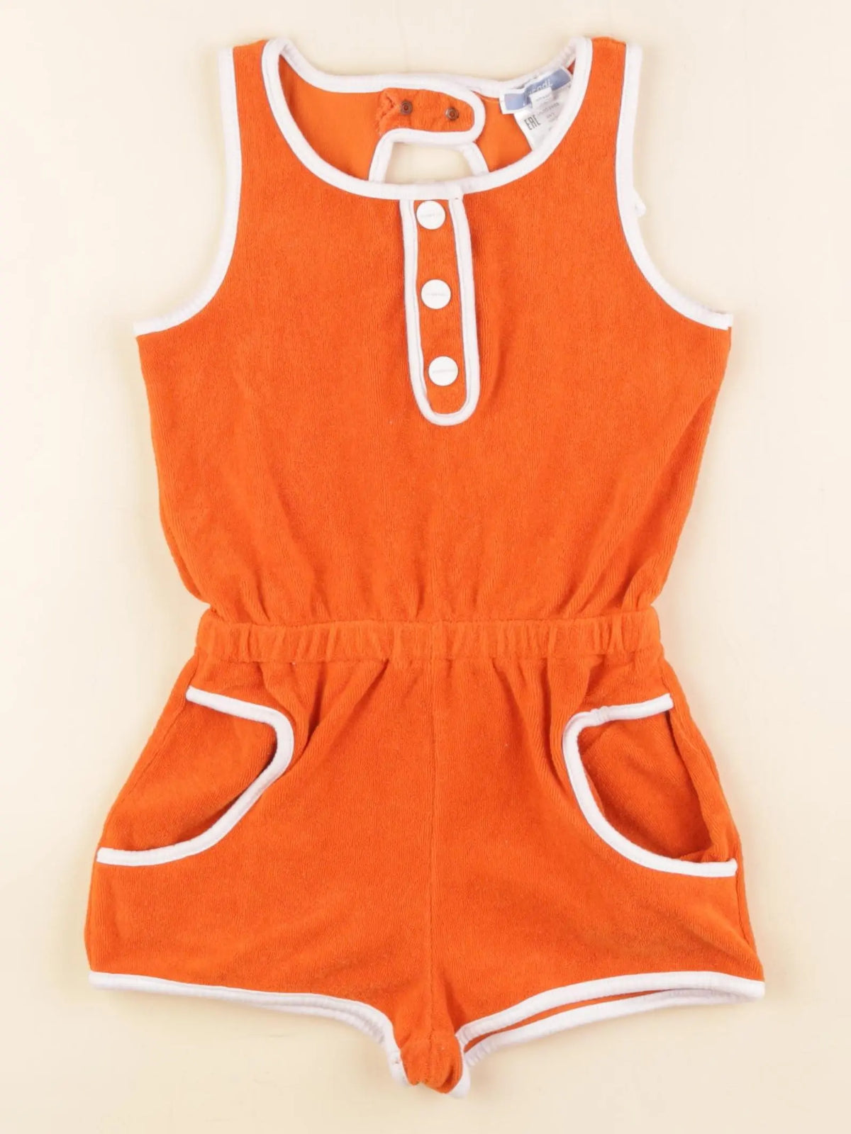 Jacadi - combinaison orange - 4 ans