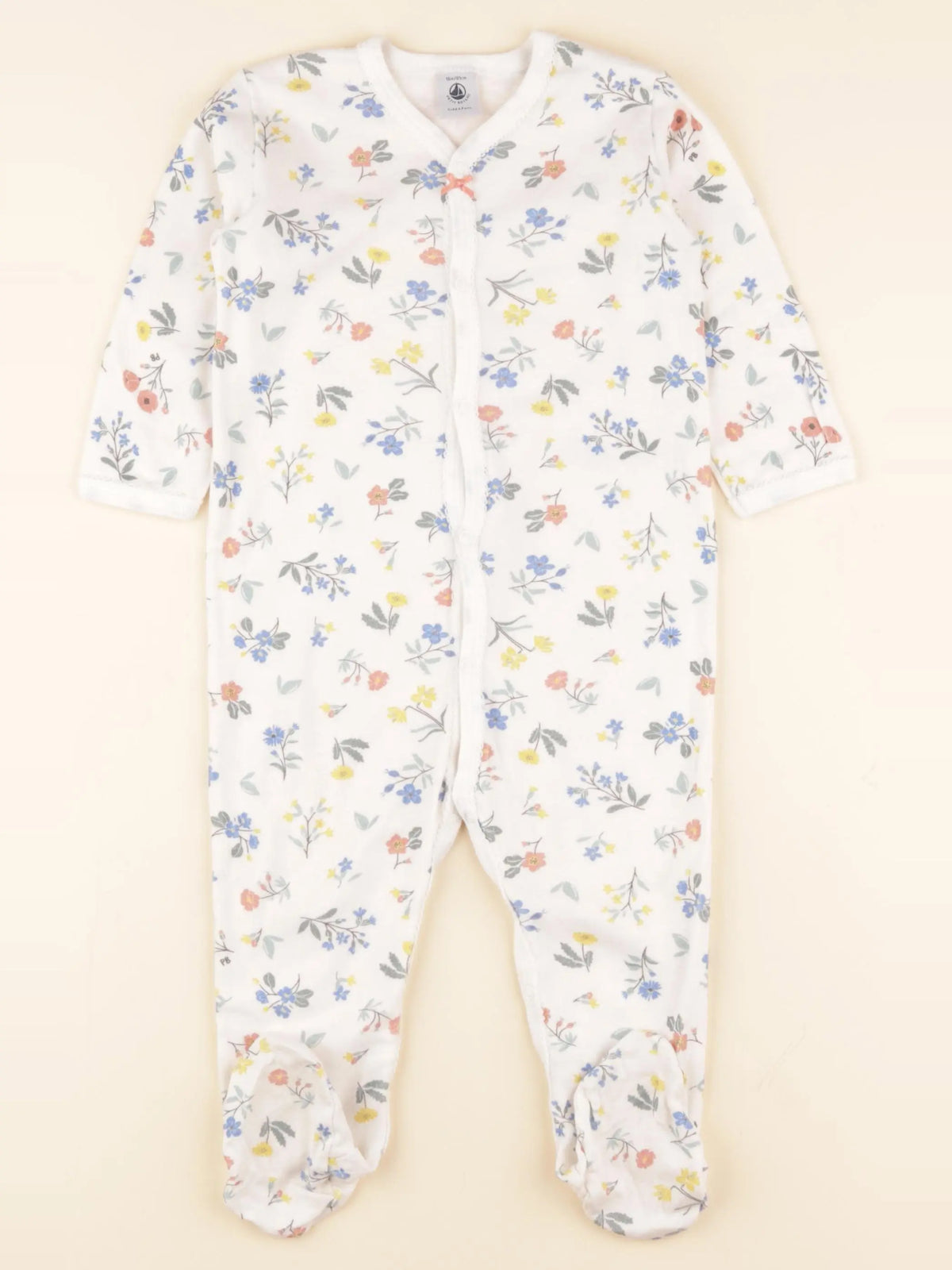Petit Bateau - pyjama coton multicolore - 18 mois