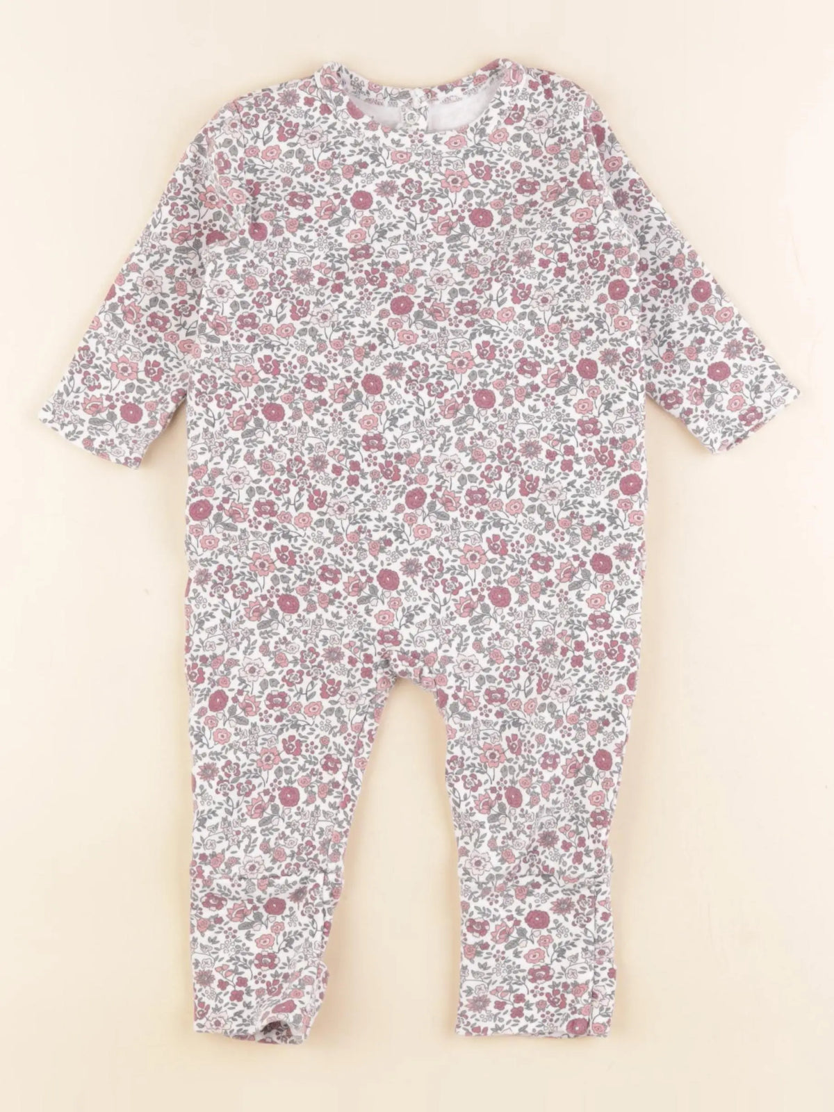 Vertbaudet - pyjama coton multicolore - 9 mois