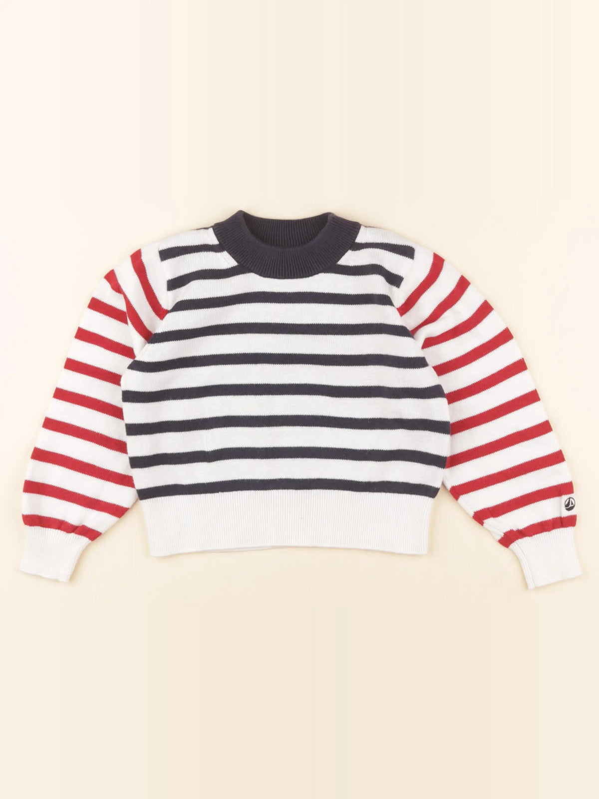 Petit Bateau - pull multicolore - 3 ans