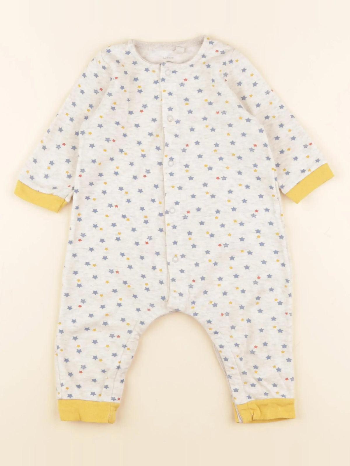 Petit Bateau - pyjama coton multicolore - 6 mois