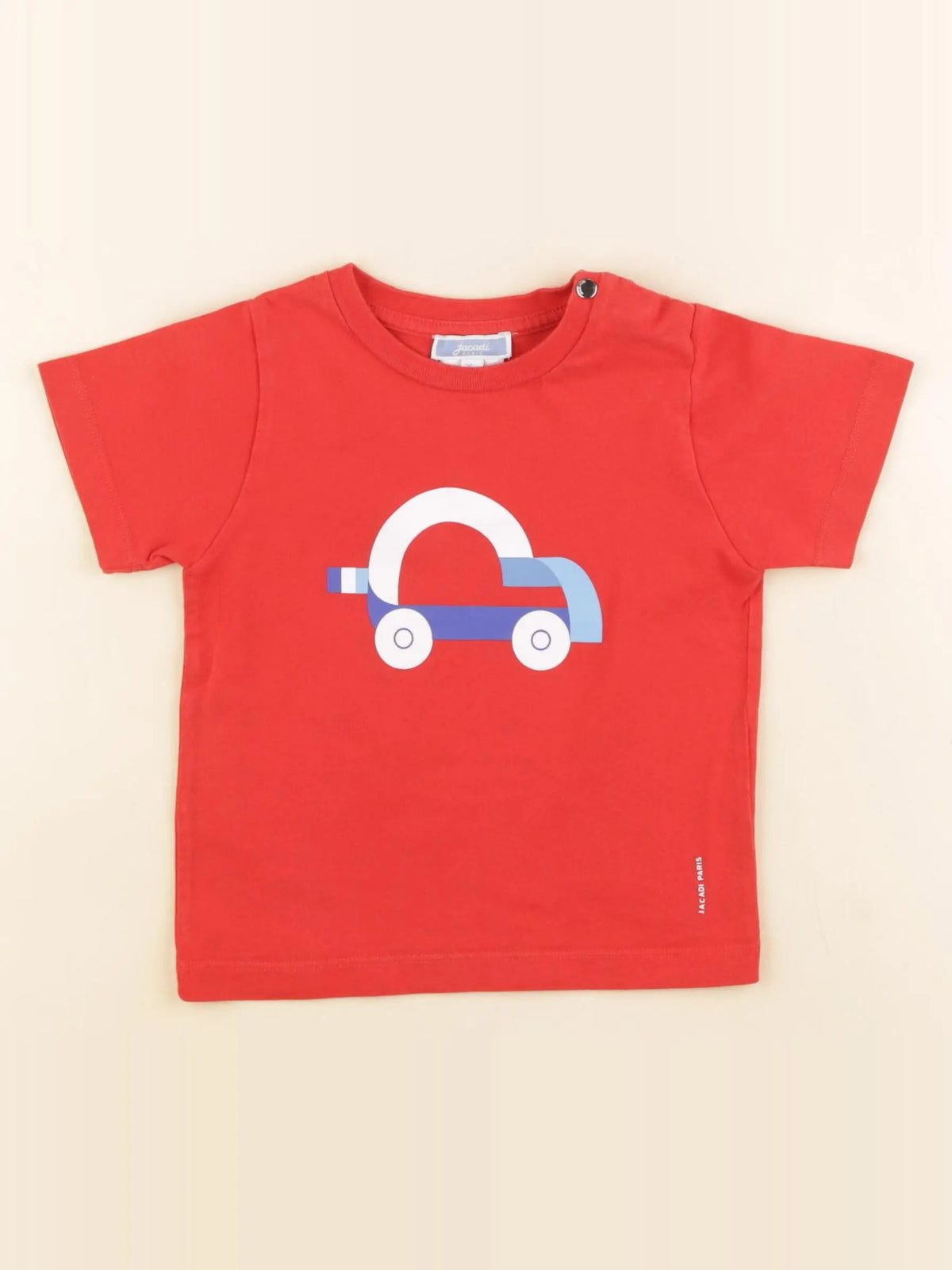 Jacadi - tee-shirt rouge - 36 mois