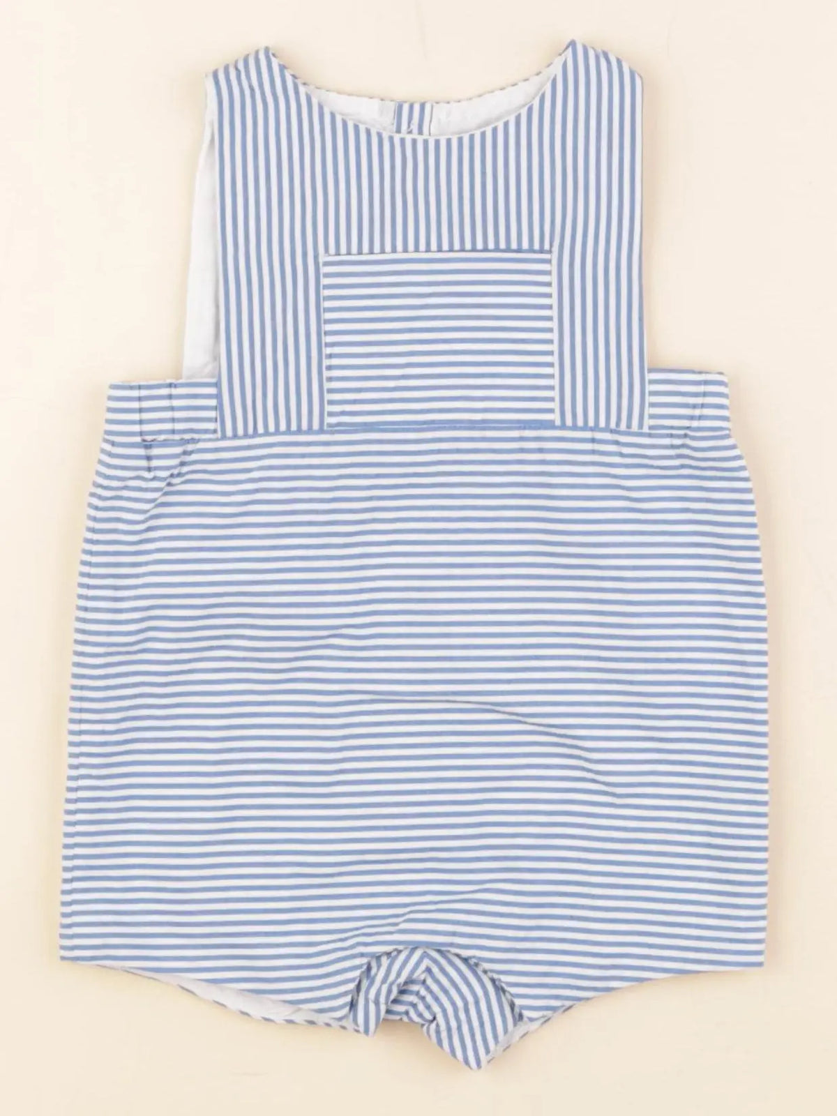 Jacadi - combinaison doublé bleu - 6 mois
