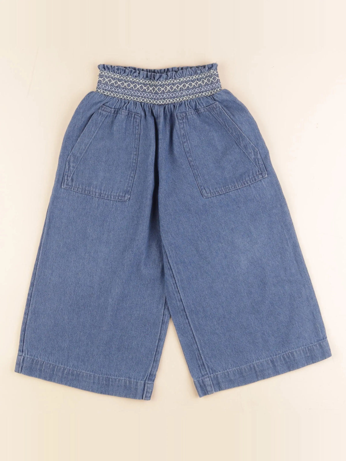 Monoprix - pantalon bleu - 3 ans