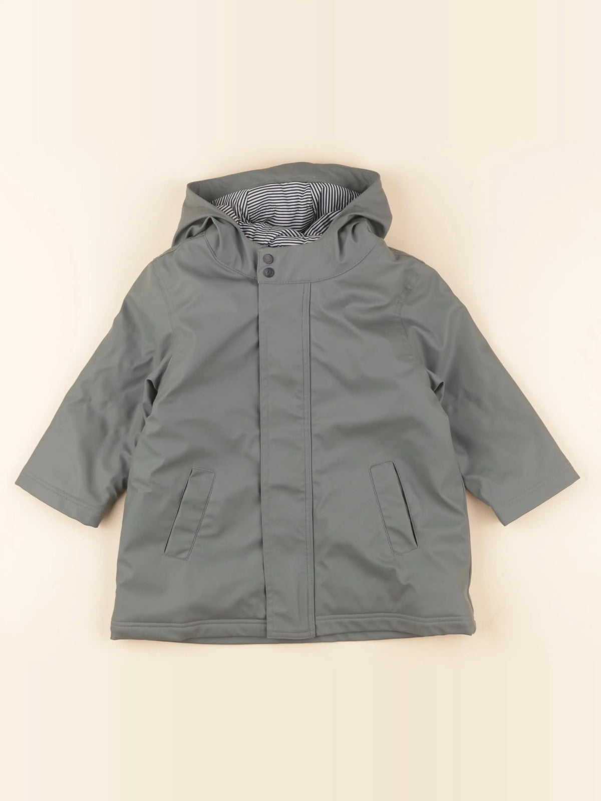 Petit Bateau - imperméable vert - 24 mois