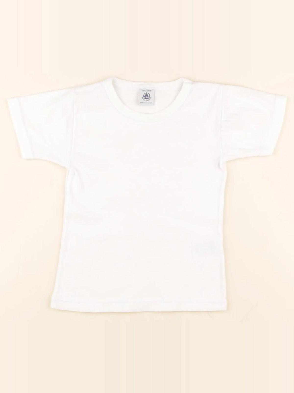 Petit Bateau - maillot de corps blanc - 5 ans