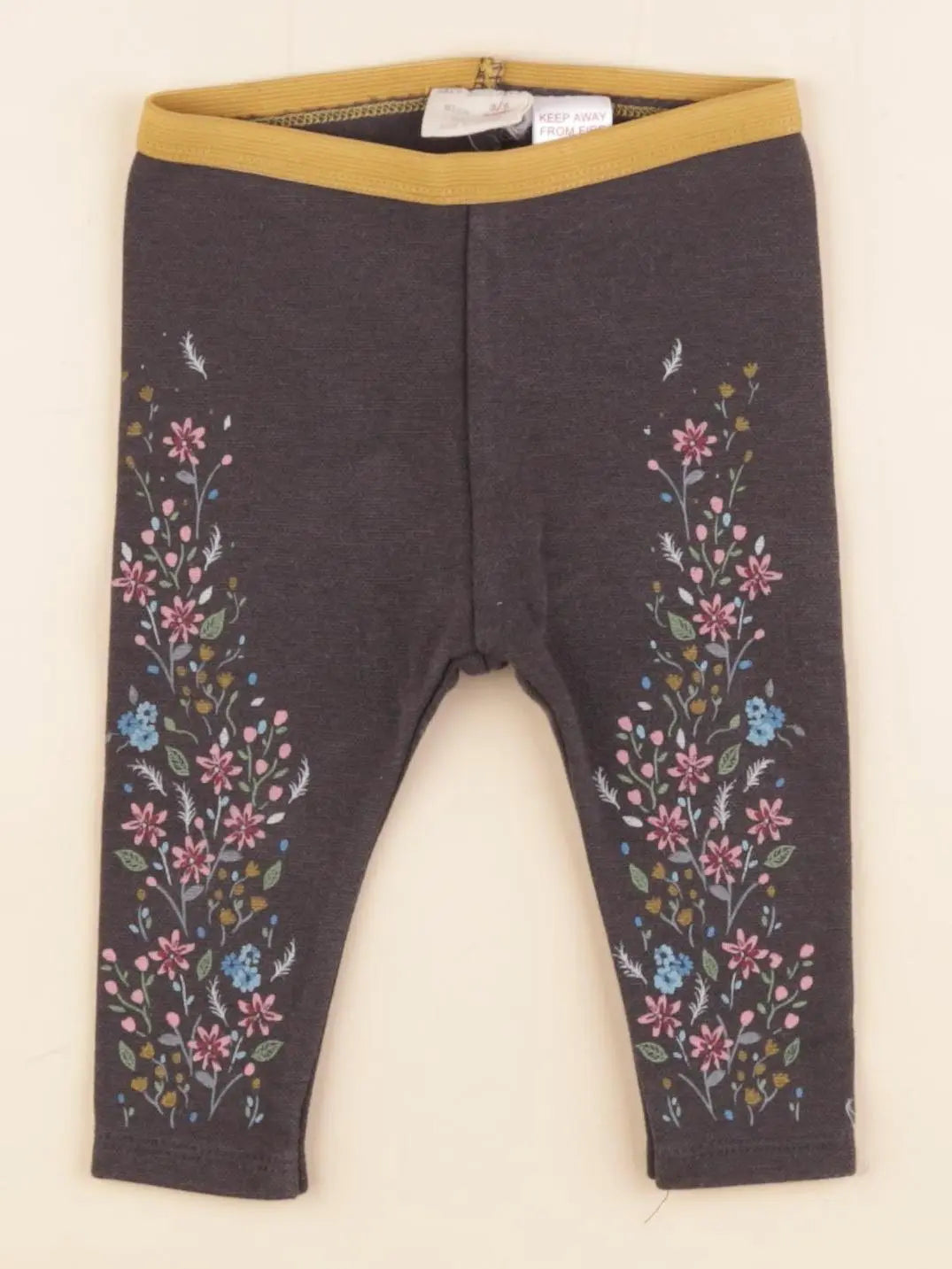 Zara - legging gris - 3/6 mois
