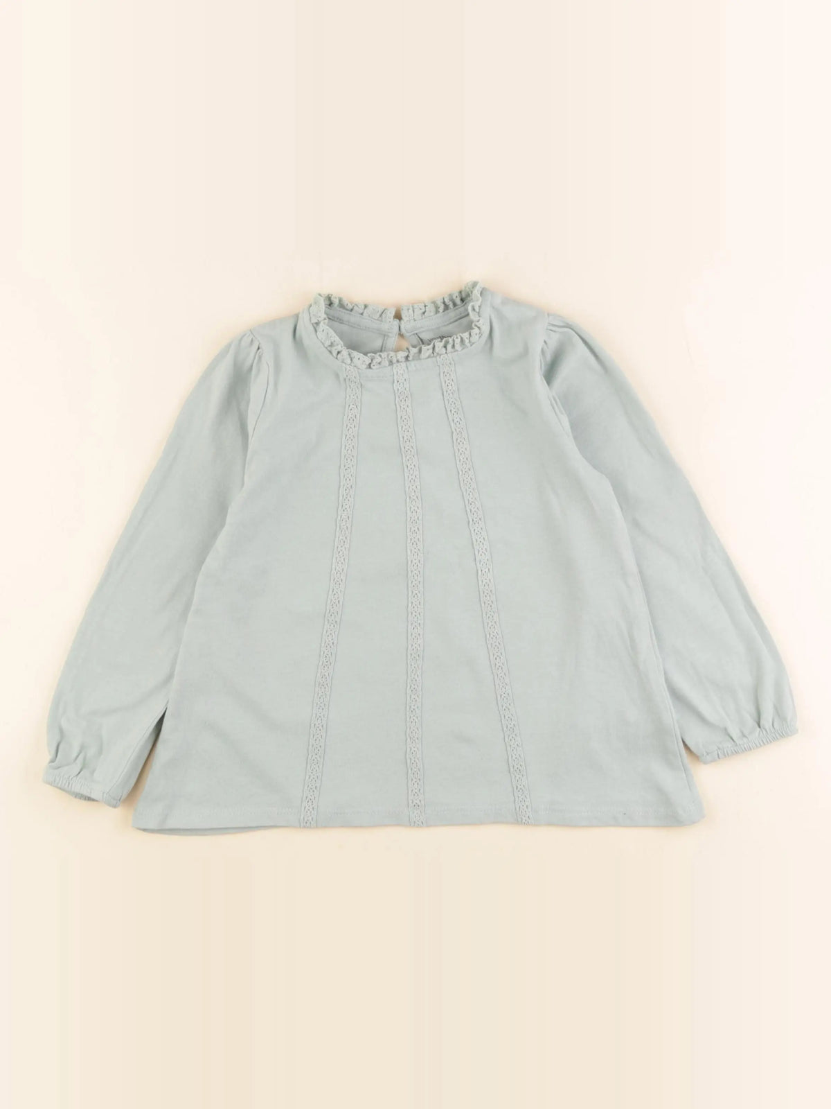 Vertbaudet - tee-shirt vert - 4 ans