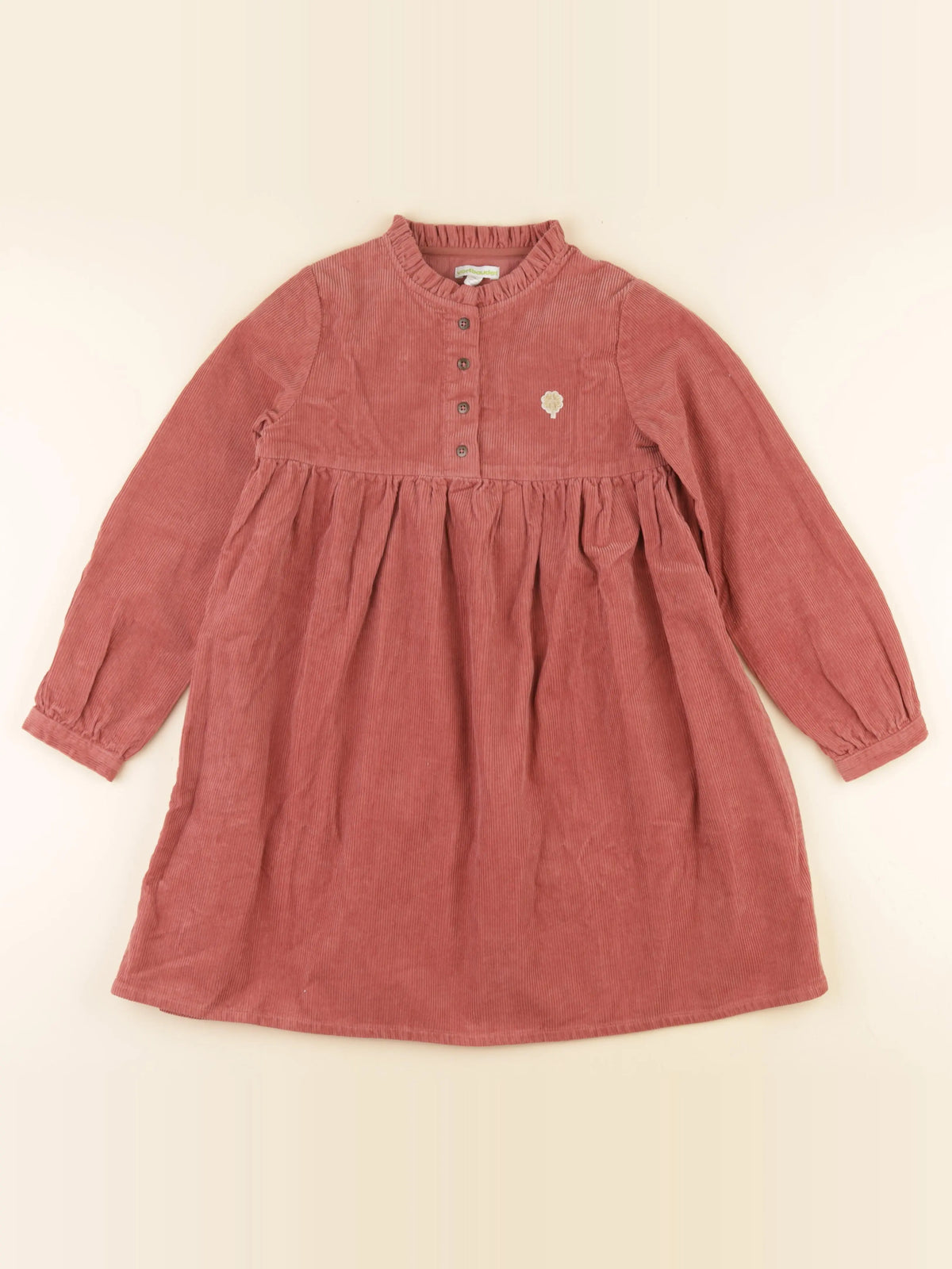 Vertbaudet - robe rose - 9 ans