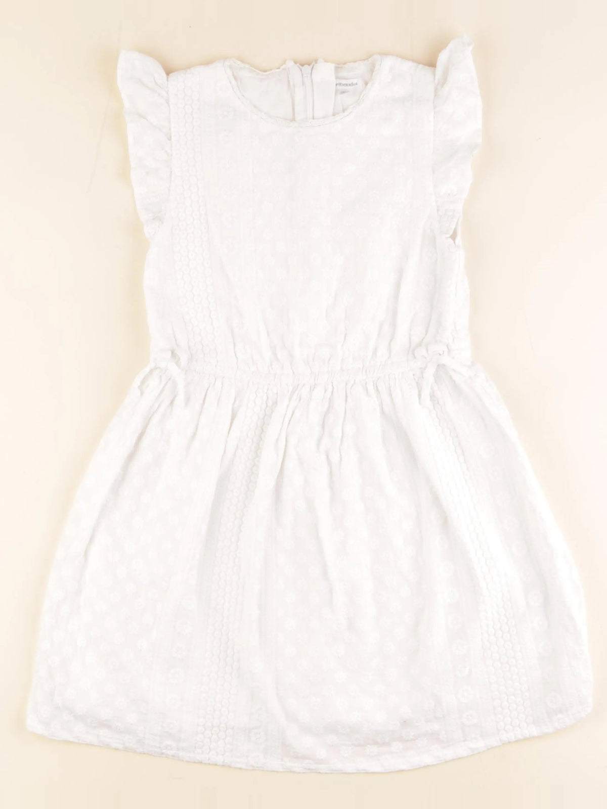 Vertbaudet - robe blanc - 9 ans