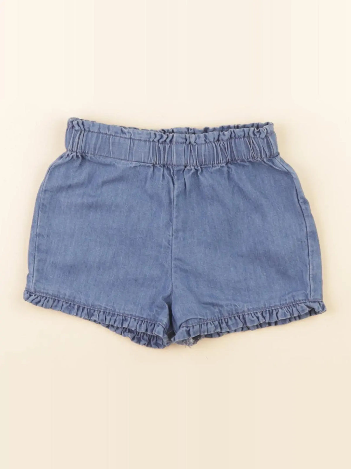 Cyrillus - short bleu - 6 mois