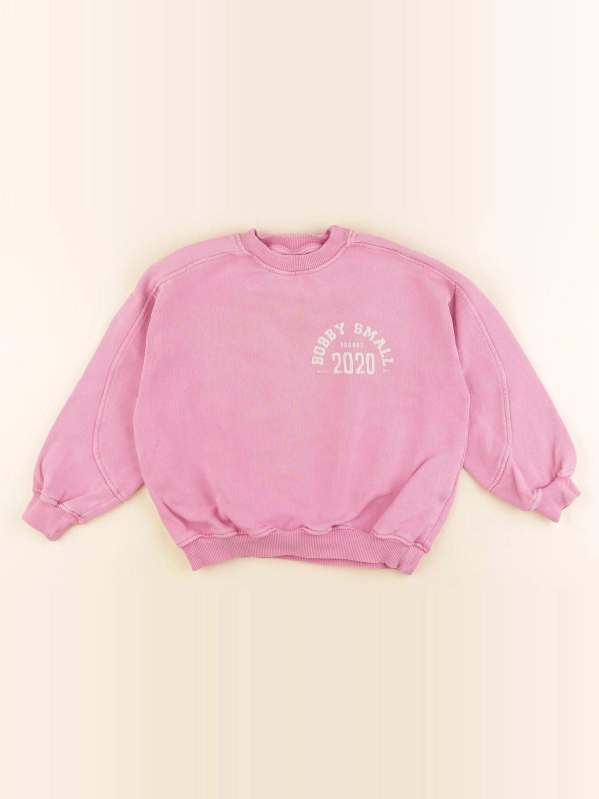Zara - sweat imprimé au dos rose - 4 ans