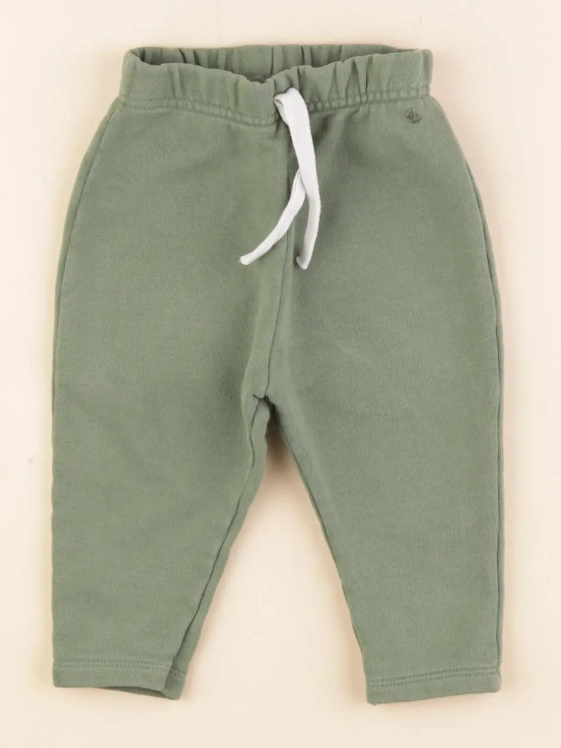 Petit Bateau - jogging vert - 6 mois