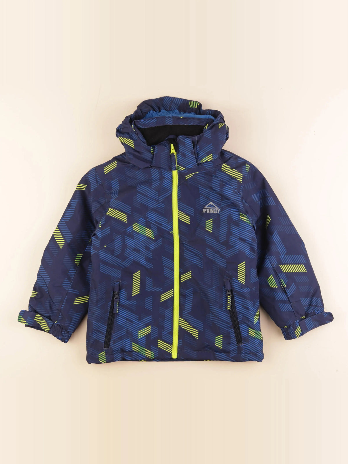 Intersport - manteau de ski bleu - 6 ans