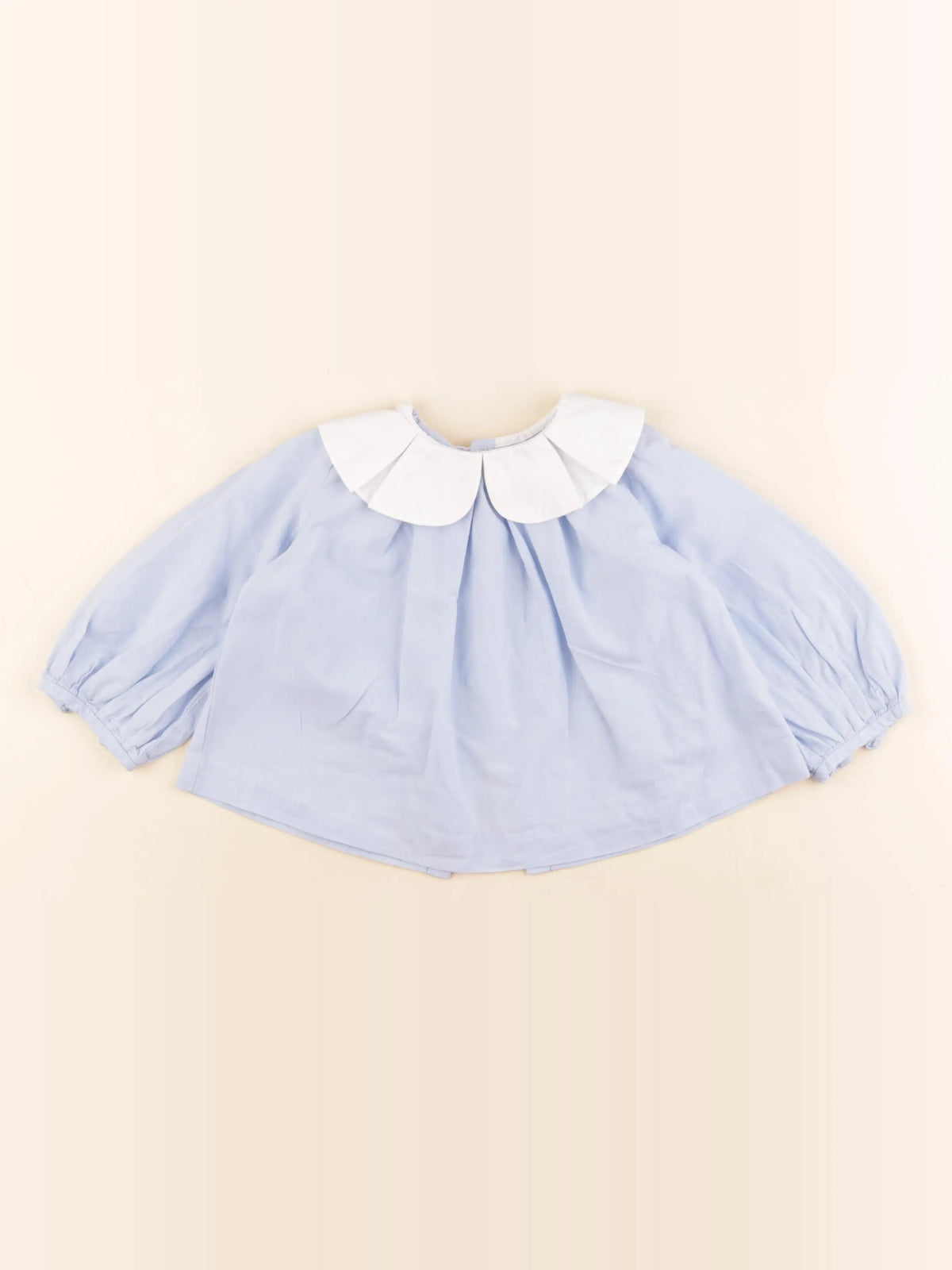 Jacadi - blouse bleu - 24 mois