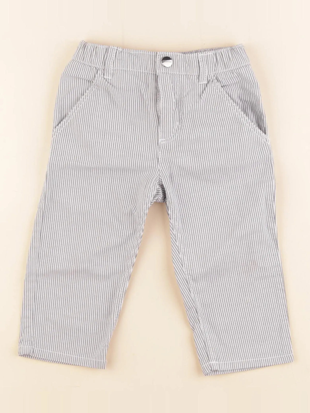 Jacadi - pantalon gris - 18 mois