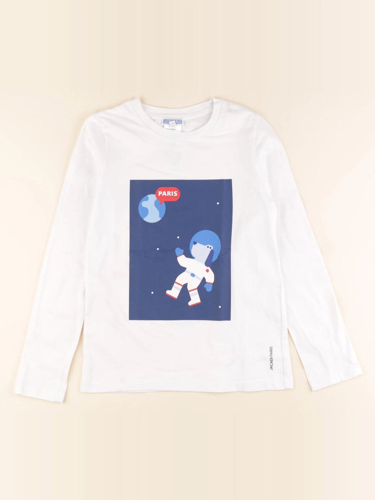 Jacadi - tee-shirt blanc - 10 ans