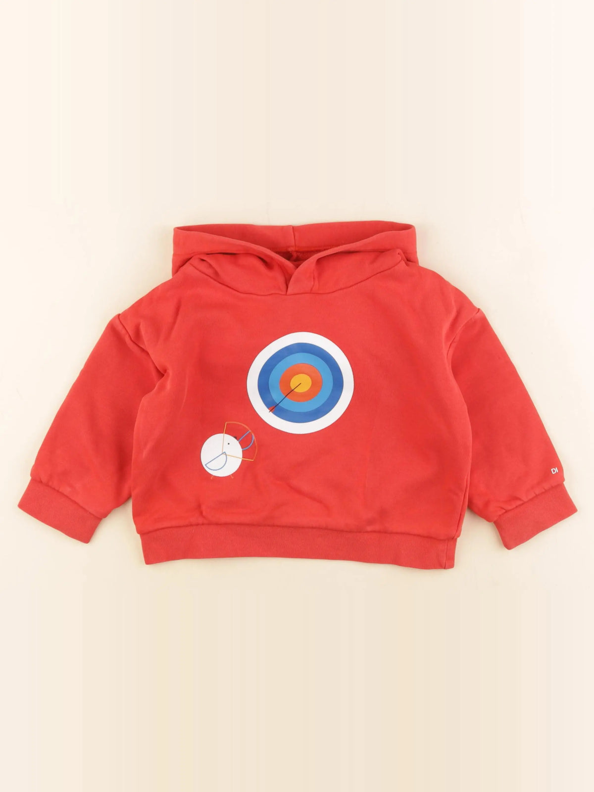 Jacadi - sweat rouge - 36 mois