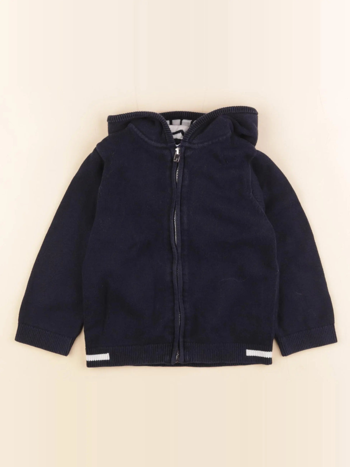 Jacadi - gilet bleu - 24 mois