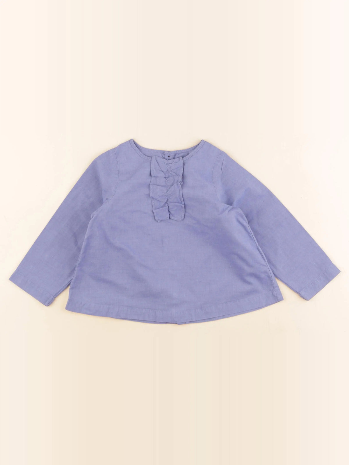 Jacadi - blouse bleu - 24 mois