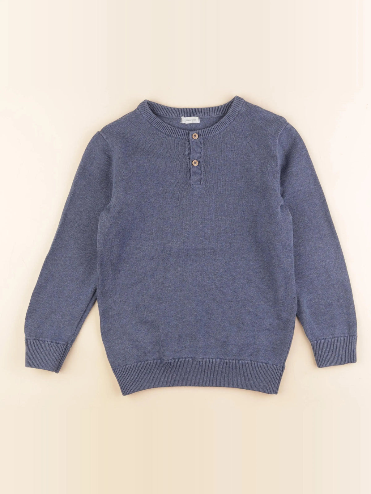 Vertbaudet - pull bleu - 10 ans
