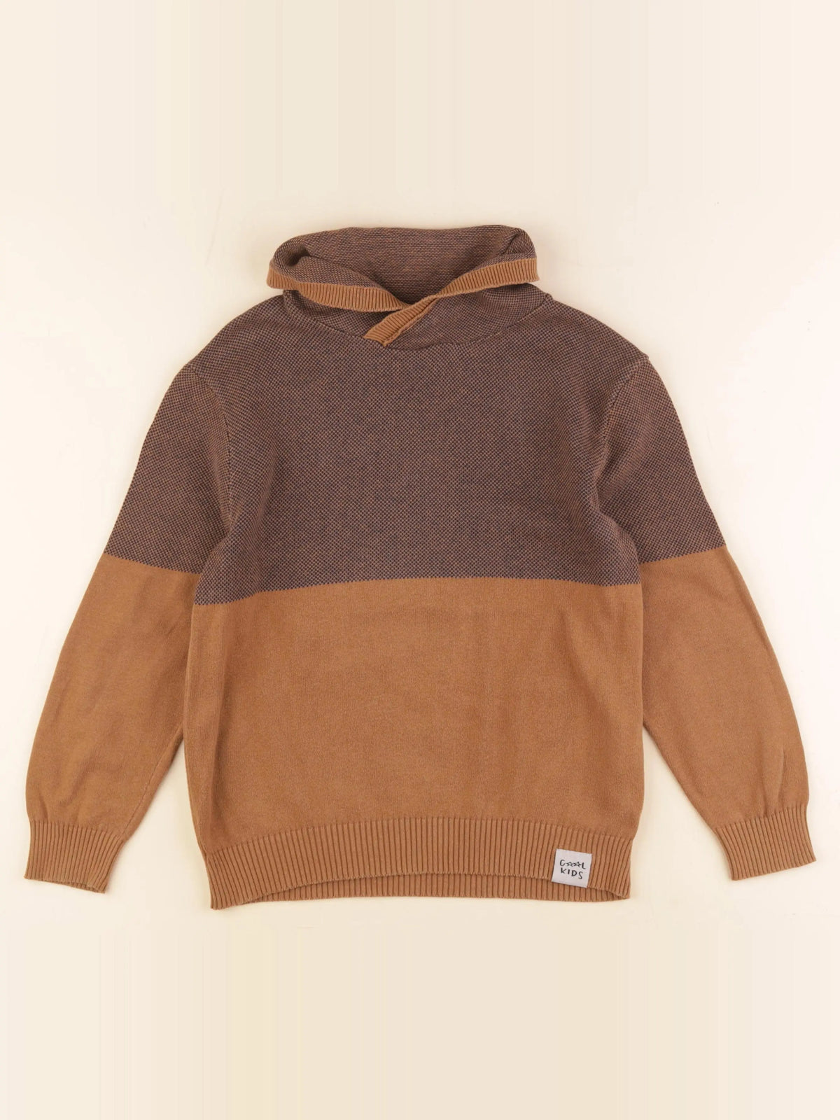 Vertbaudet - pull marron - 10 ans