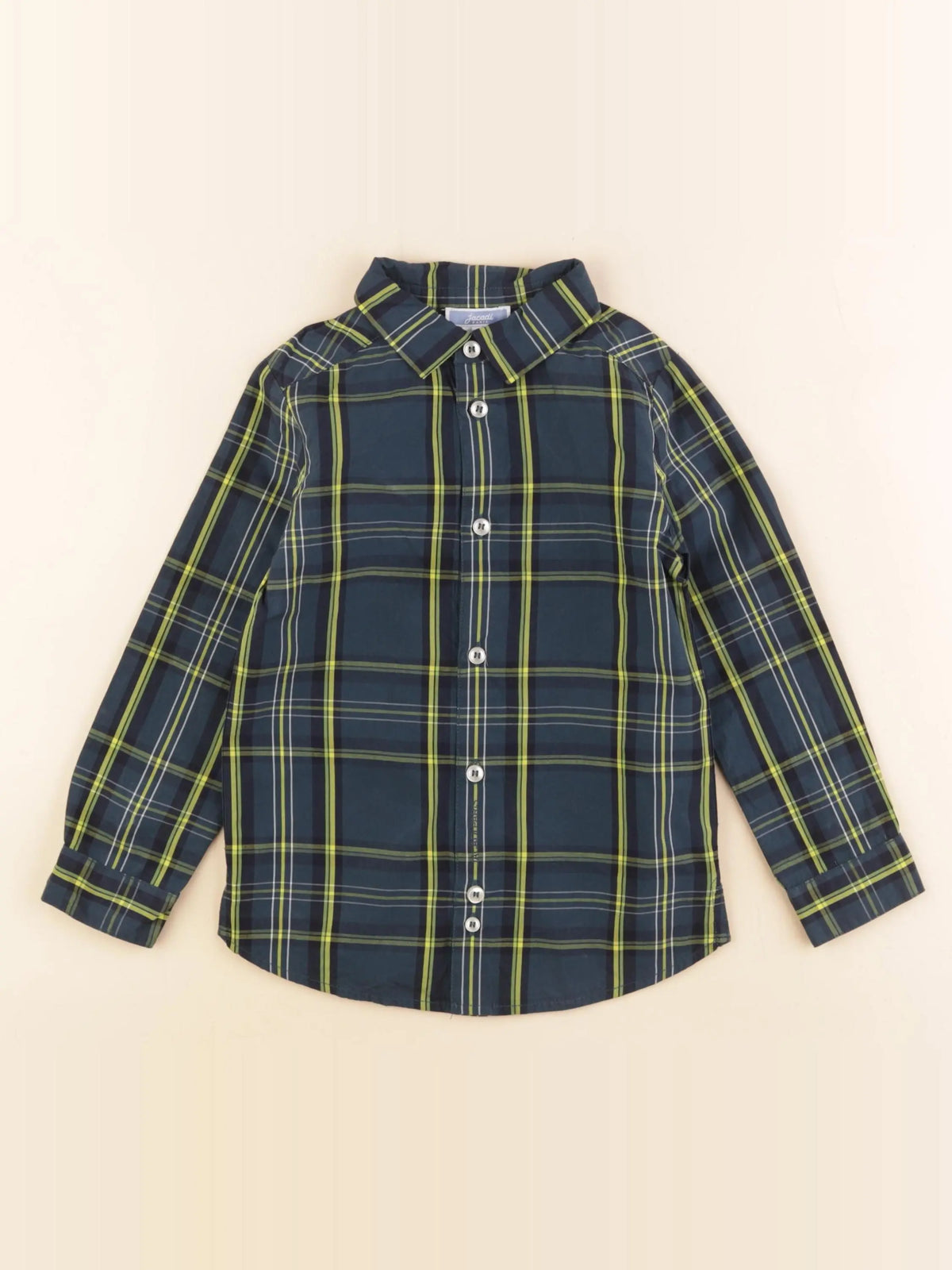 Jacadi - chemise vert, jaune - 4 ans