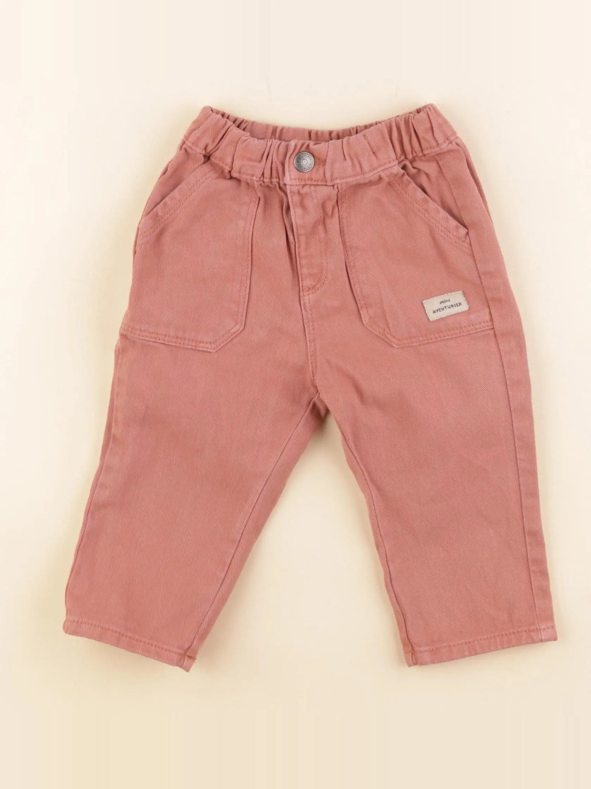 Tape à l'oeil - pantalon rose - 9 mois