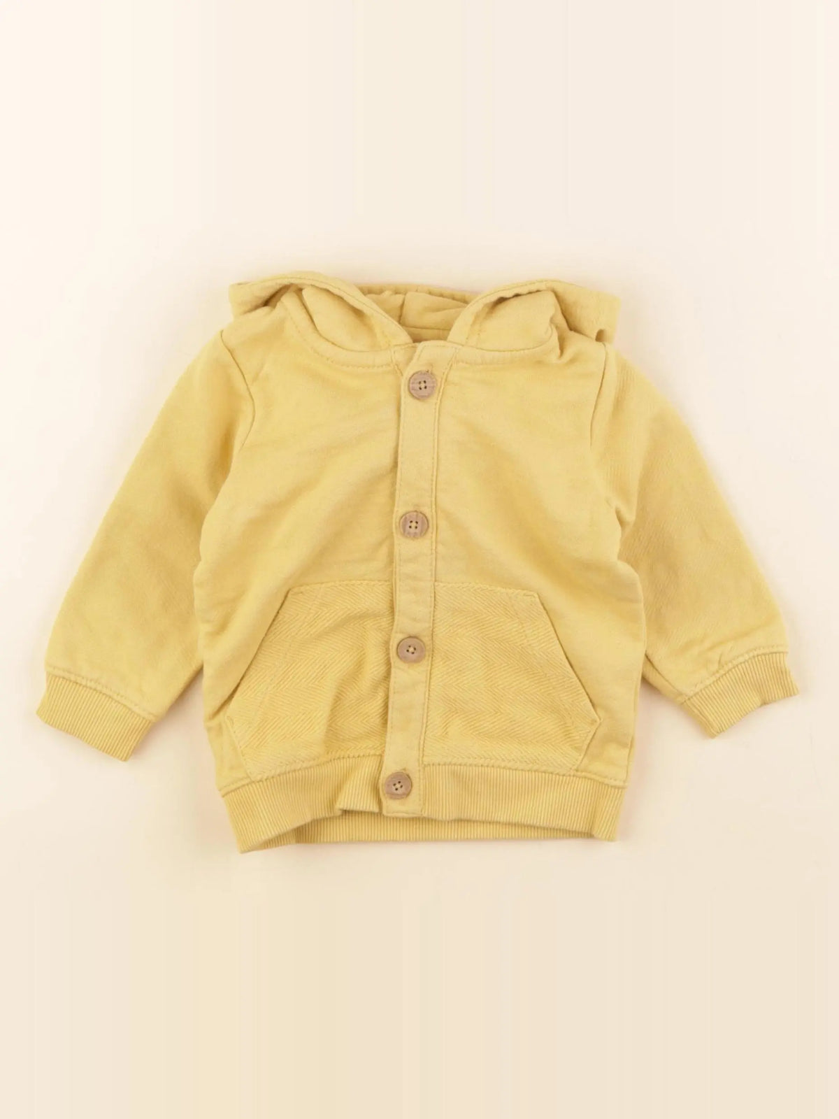 Tape à l'oeil - sweat jaune - 9 mois