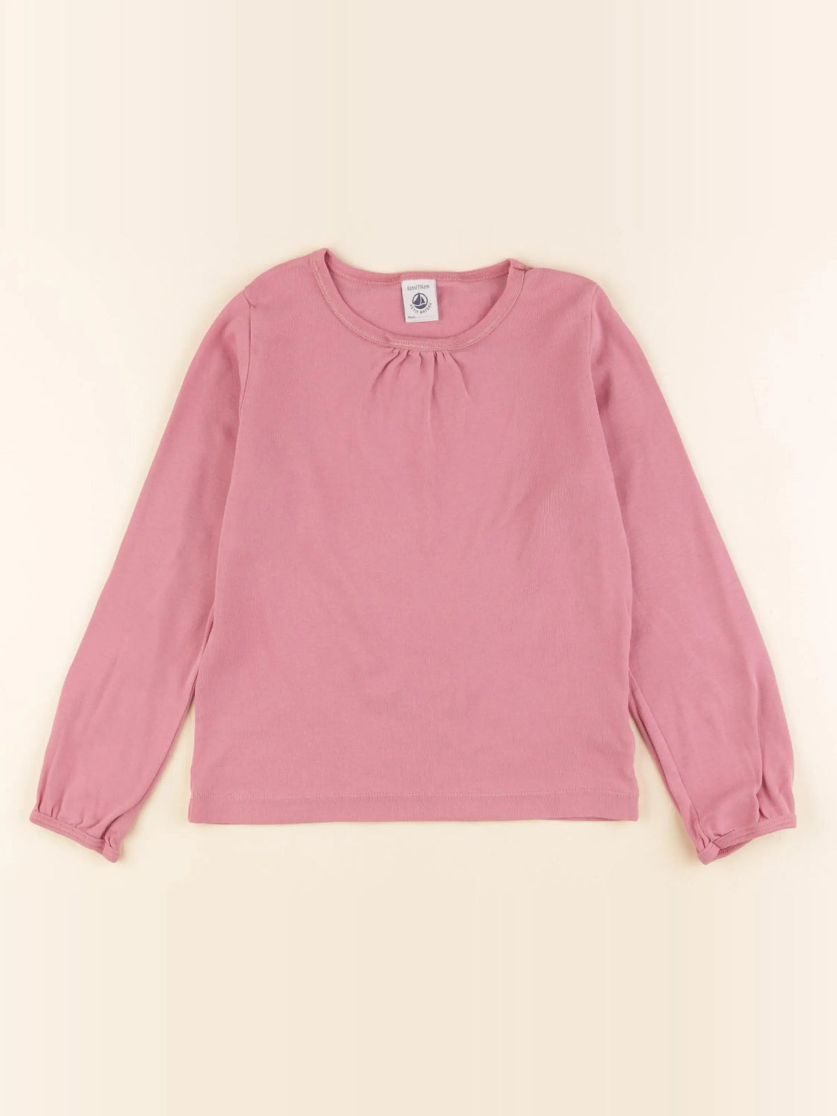 Petit Bateau - maillot de corps rose - 5 ans