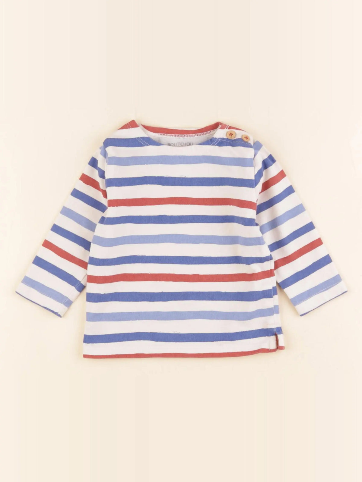 Boutchou - tee-shirt multicolore - 6 mois