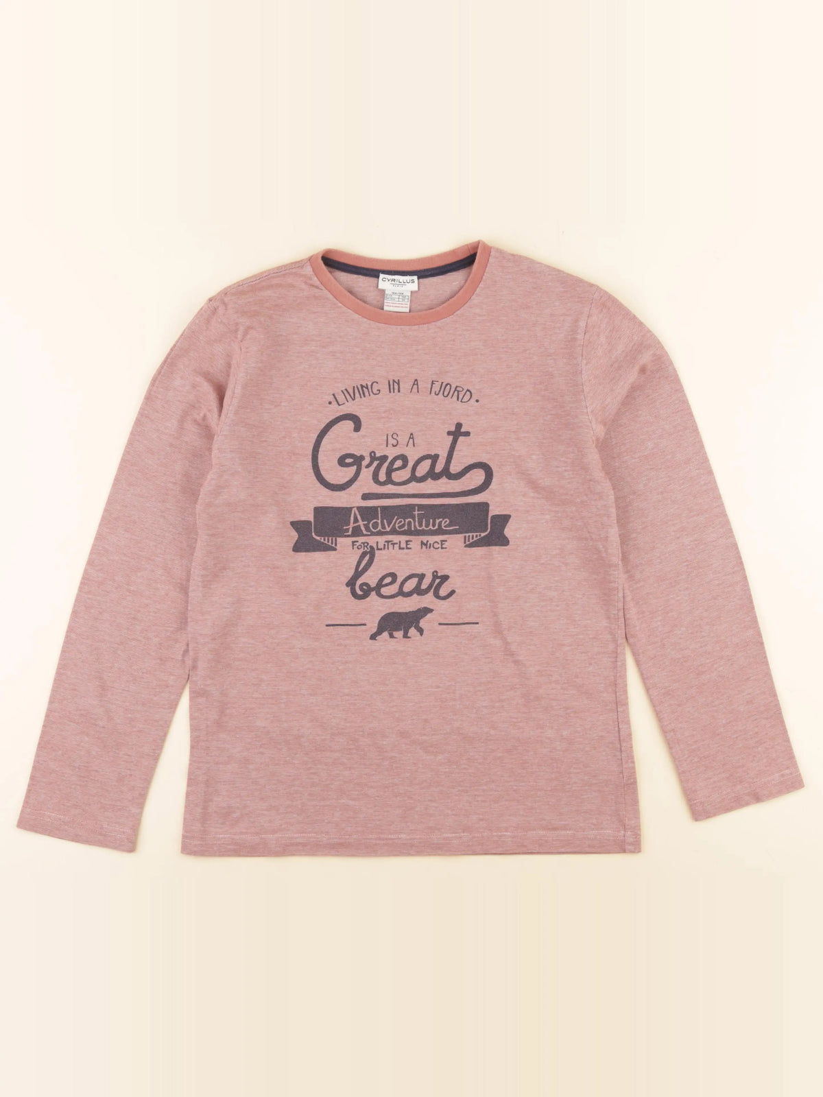Cyrillus - tee-shirt rouge - 10 ans
