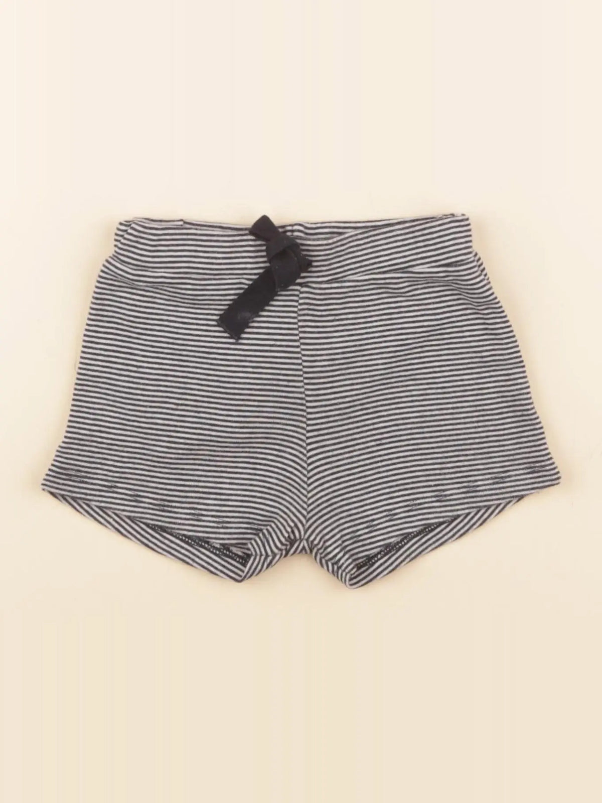 Petit Bateau - short blanc, bleu - 12 mois