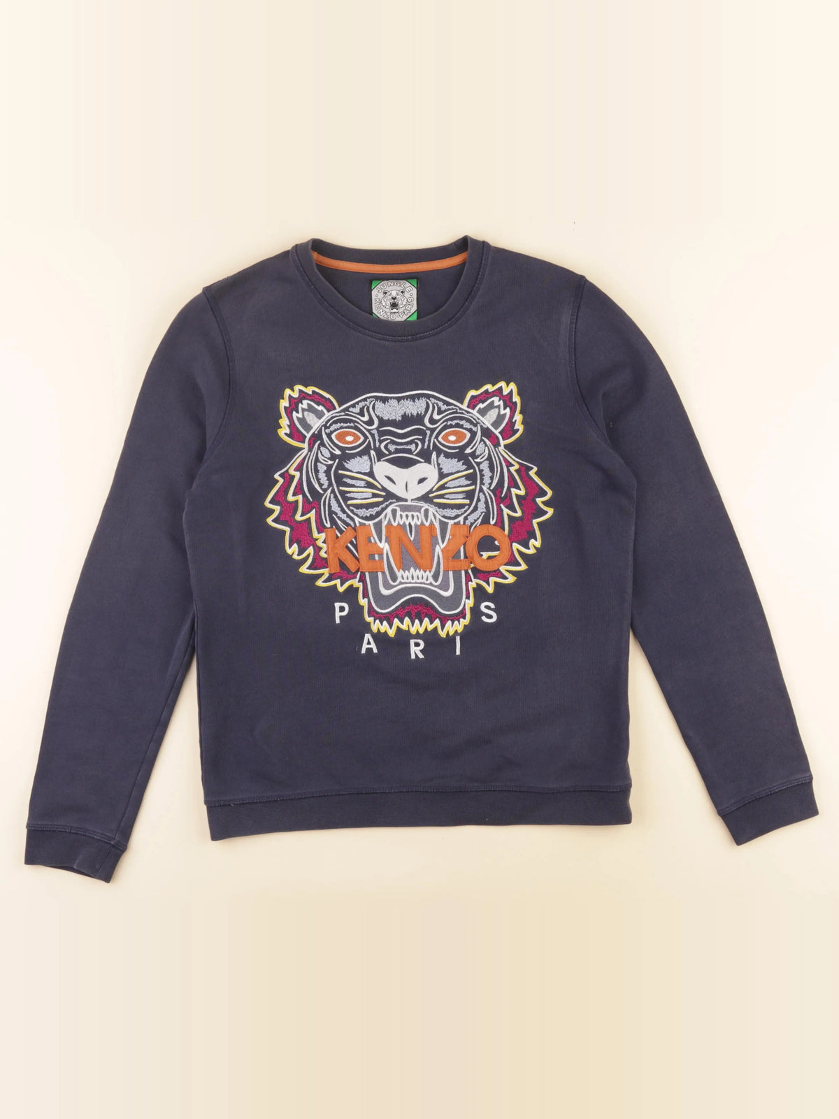 Kenzo - sweat bleu - 14/16 ans