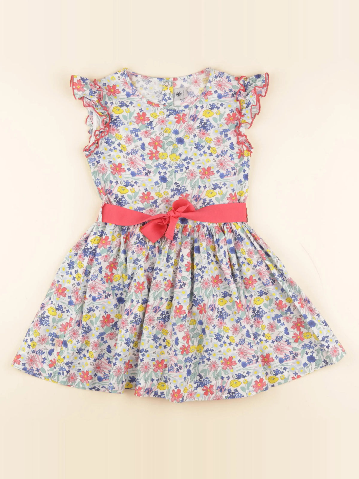 Petit Bateau - robe multicolore - 6 ans