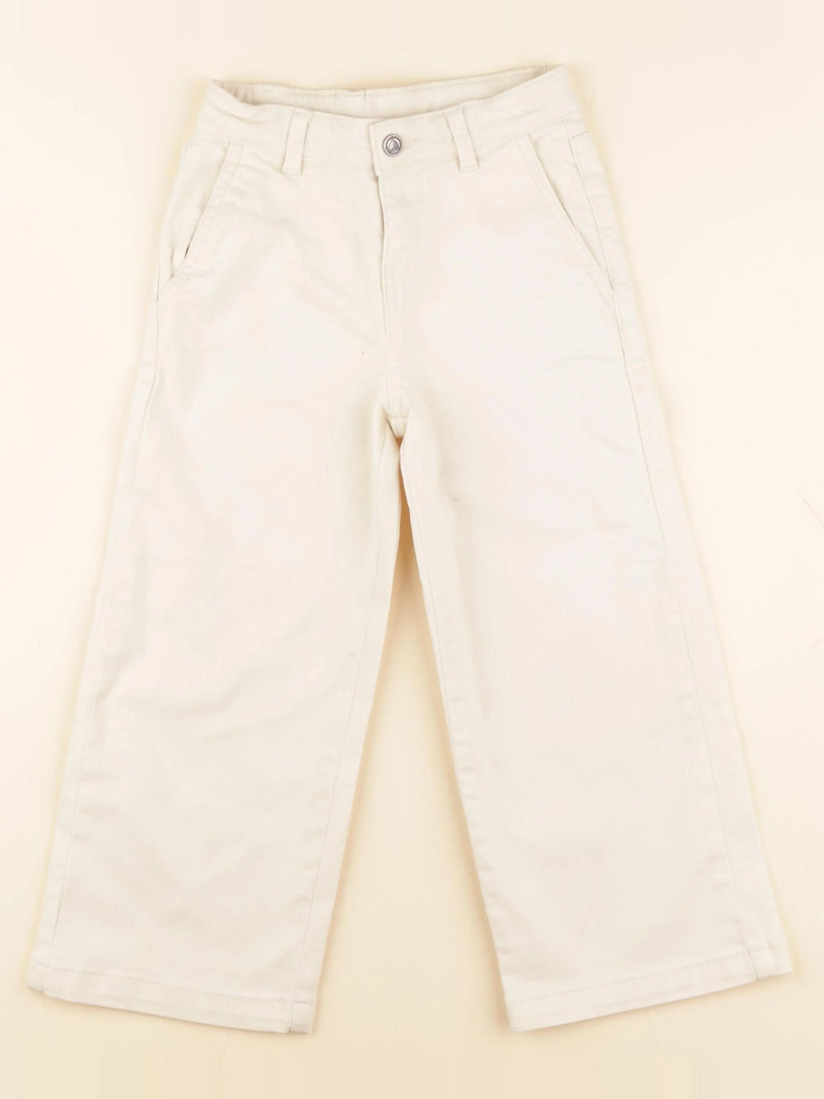 Petit Bateau - jean beige - 6 ans
