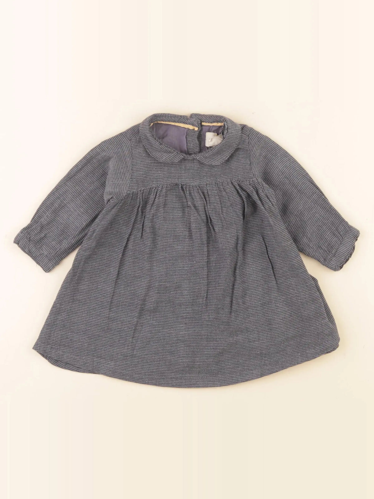 Arsène et les pipelettes - robe gris - 3 mois