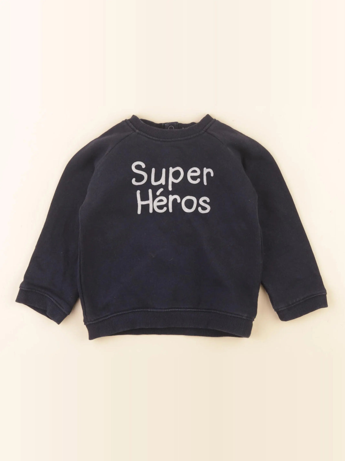 Boutchou - sweat bleu - 36 mois