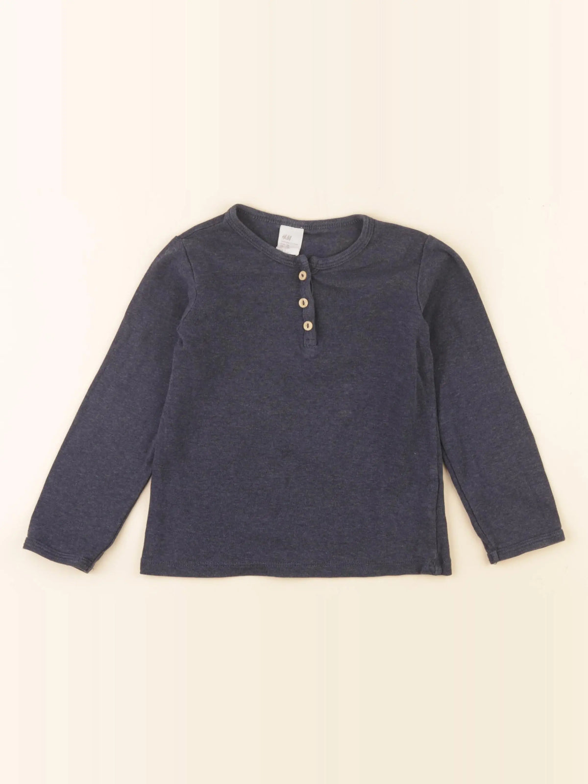 H&M - tee-shirt gris - 2/3 ans